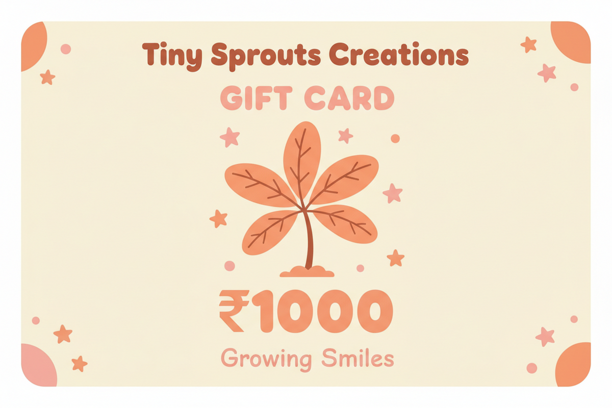 Tiny Sprouts Creations gift card