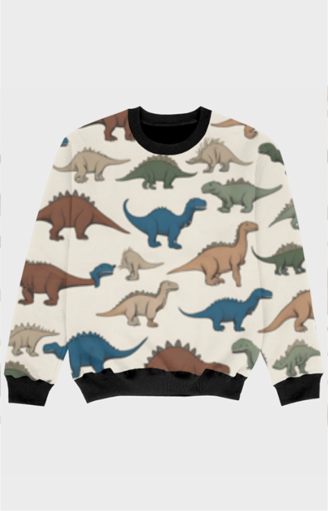 TinySprout's Sweatshirts for Kids - Dino