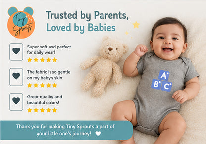 ABC baby onesie detail 8