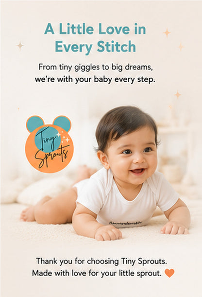 Awwdorable baby onesie detail 8