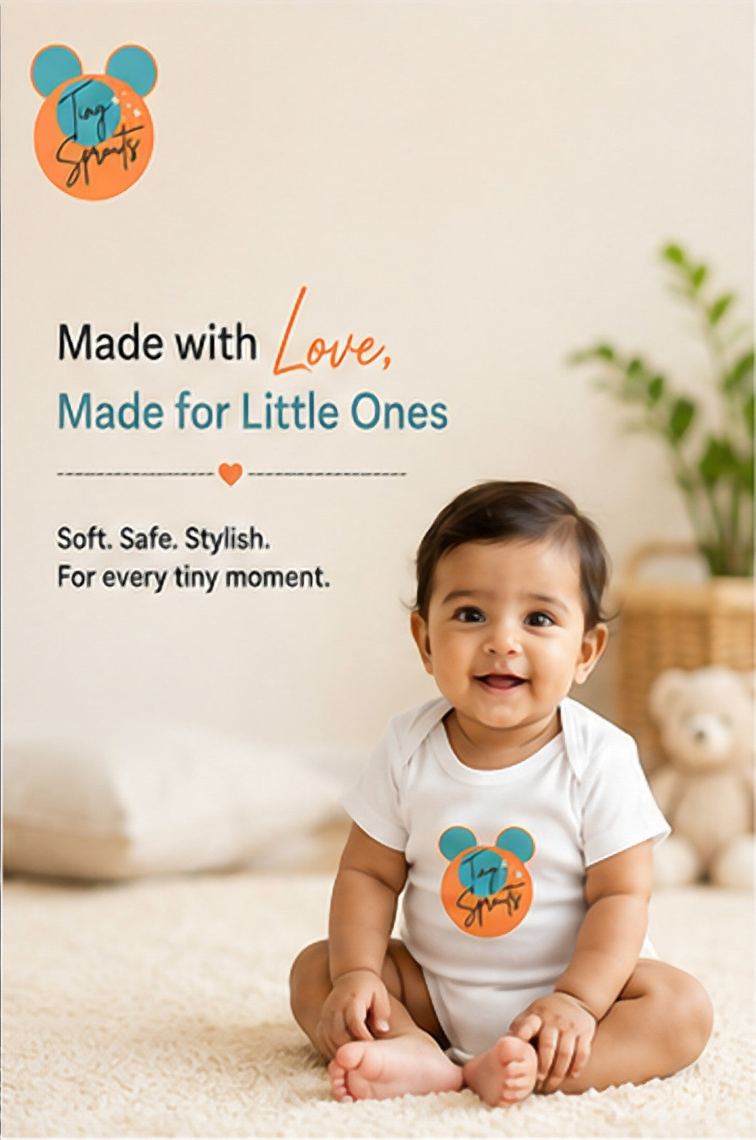 Brand Edition baby onesie detail 1