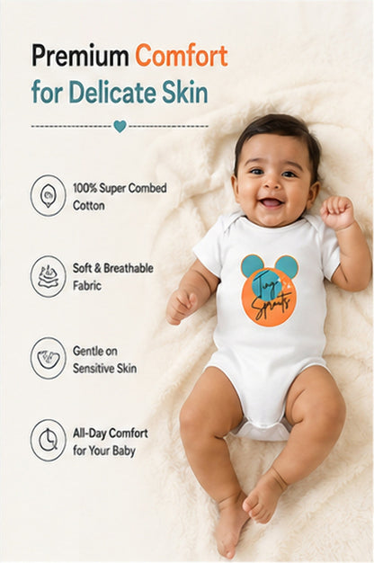 Brand Edition baby onesie detail 2