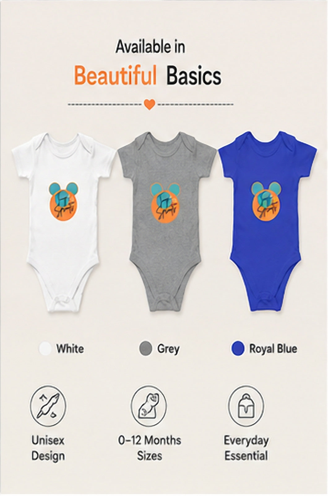 Brand Edition baby onesie detail 6
