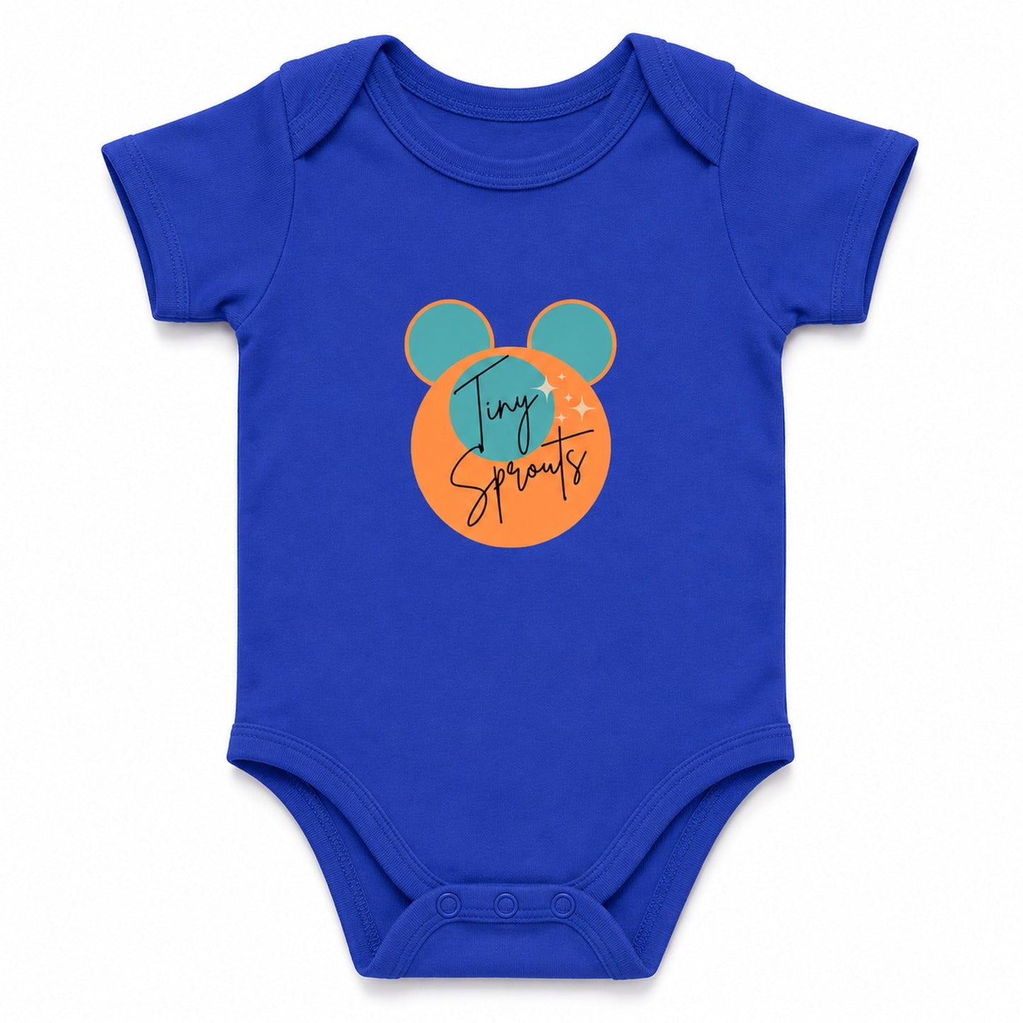 Brand Edition Royal Blue baby onesie