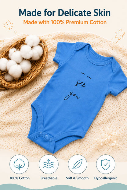 I See You baby onesie detail 2