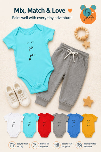 I See You baby onesie detail 6