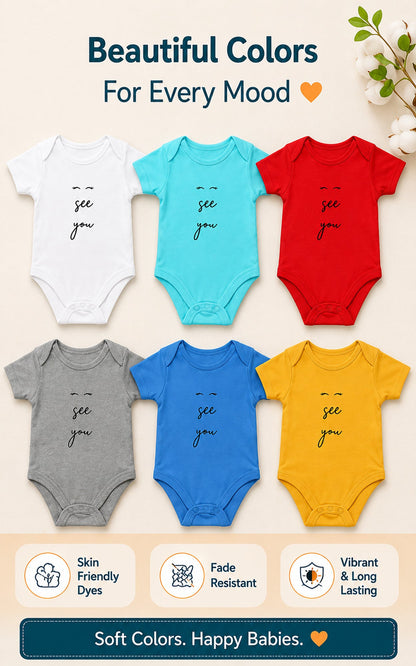 I See You baby onesie detail 7