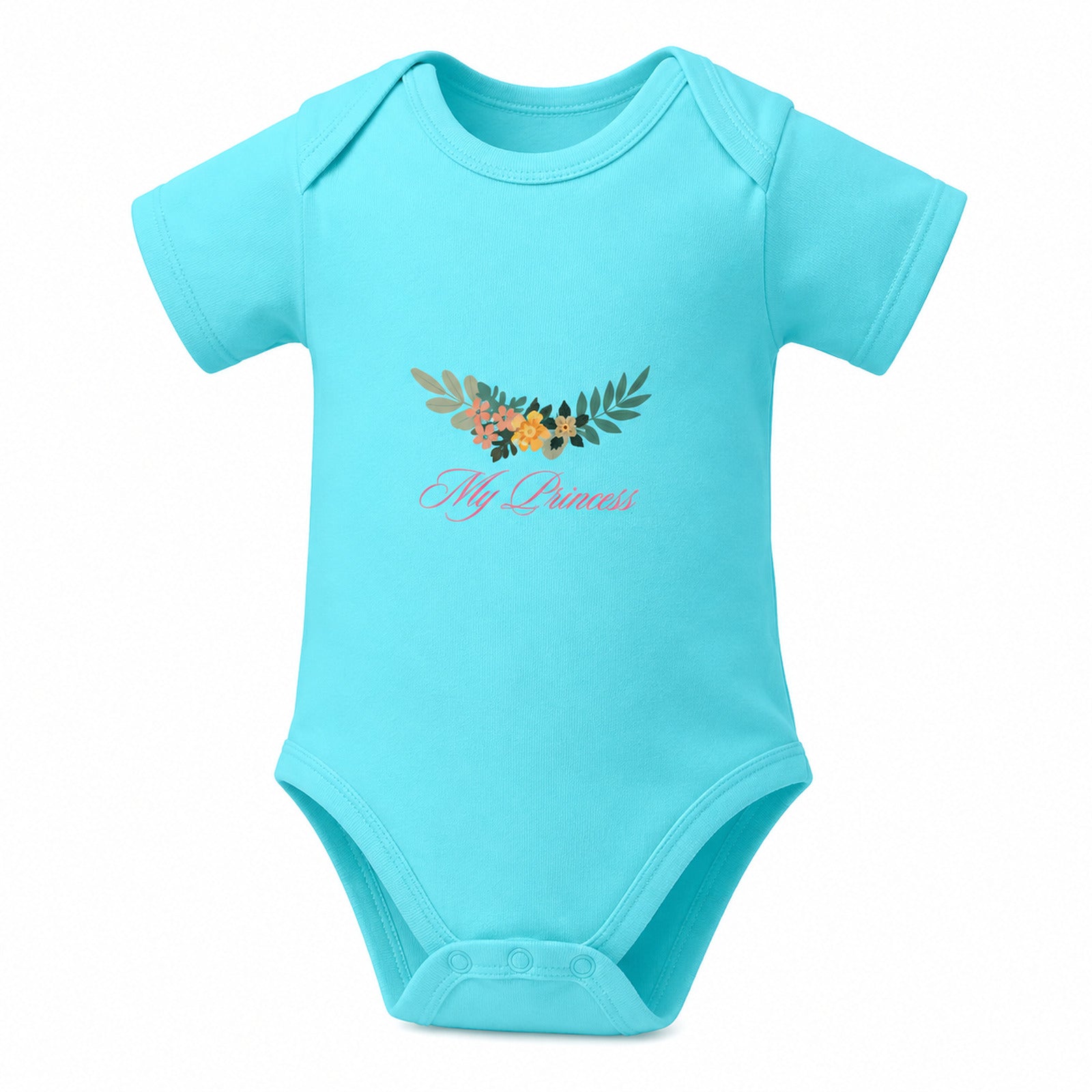 My Princess Sky Blue baby onesie