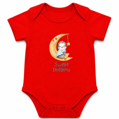 Sweet Dreams Red baby onesie