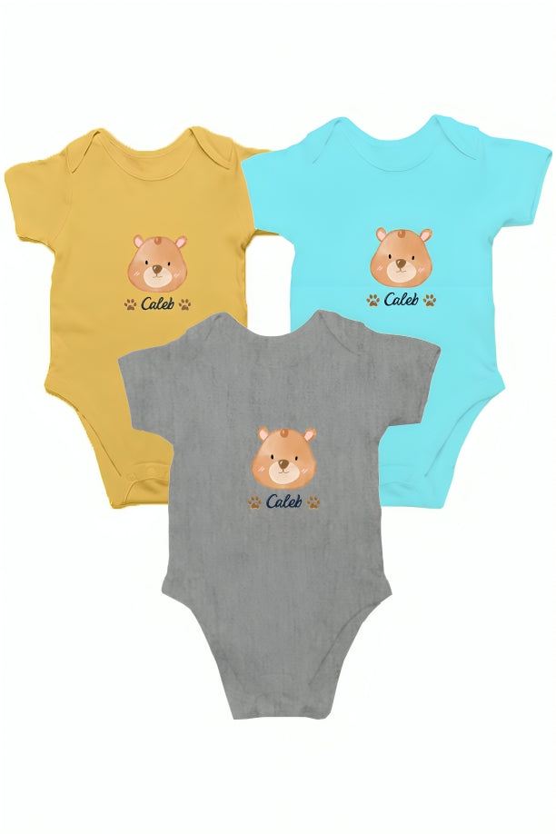 TinySprout’s Adorable Onesie Sets for Babies - Bear caleb - baby clothing set