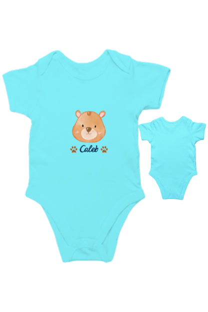 TinySprout’s Adorable Onesie Sets for Babies - Bear caleb - baby clothing set