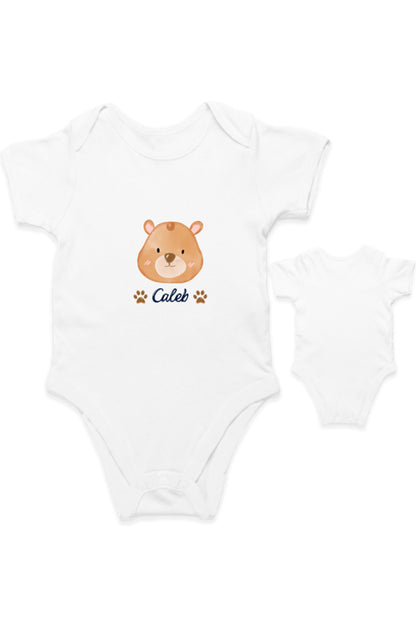 TinySprout’s Adorable Onesie Sets for Babies - Bear caleb - baby clothing set