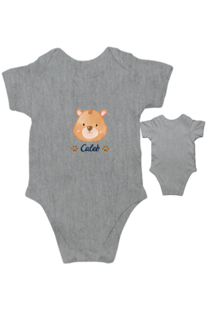 TinySprout’s Adorable Onesie Sets for Babies - Bear caleb - baby clothing set