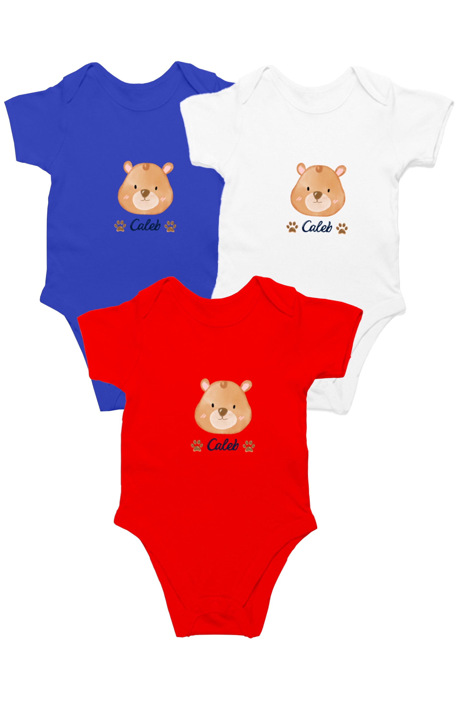 TinySprout’s Adorable Onesie Sets for Babies - Bear caleb - baby clothing set