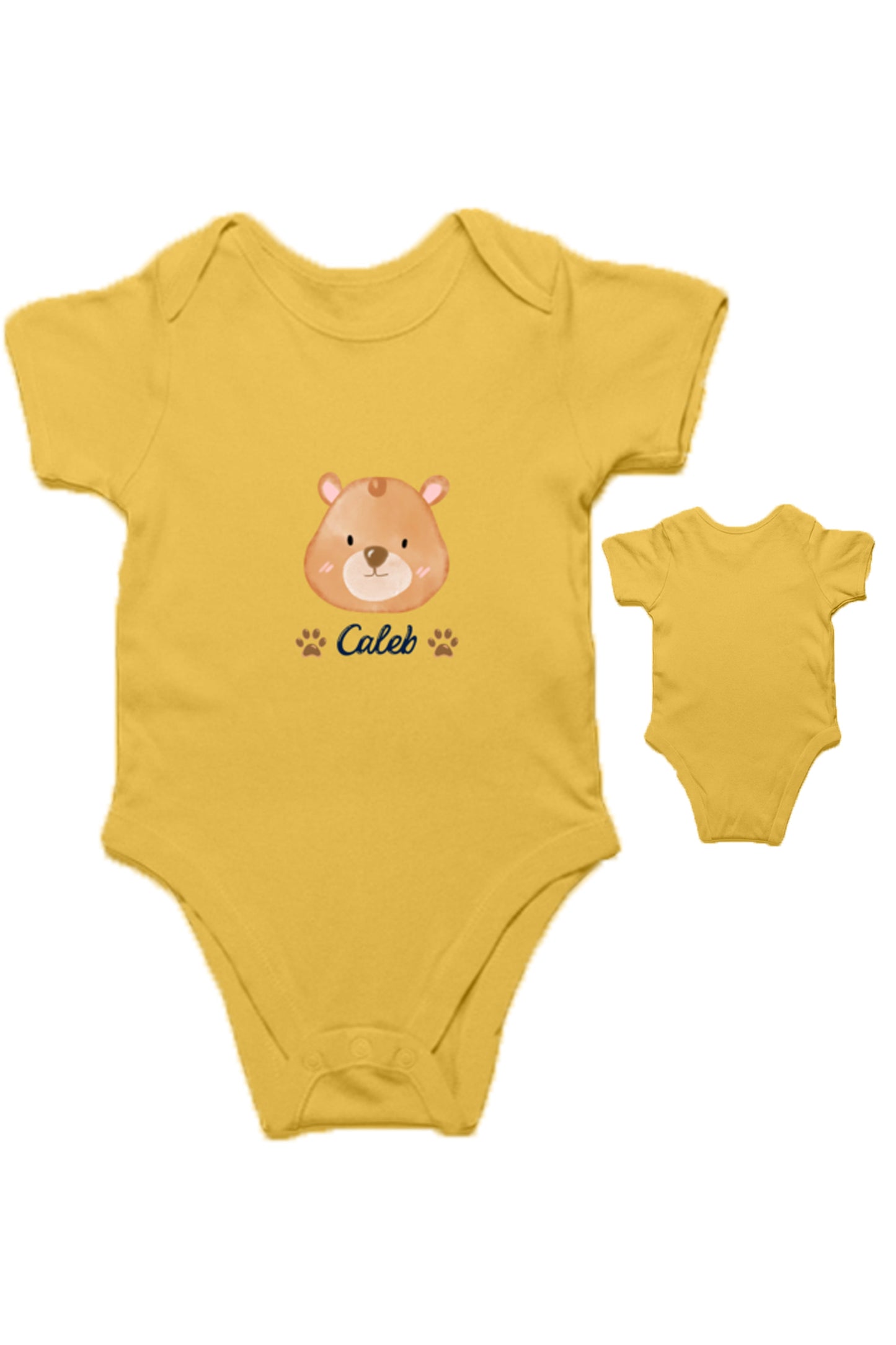 TinySprout’s Adorable Onesie Sets for Babies - Bear caleb - baby clothing set