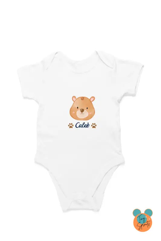 TinySprout’s Adorable Onesie Sets for Babies - Bear caleb - White / 0-5Months - baby clothing set