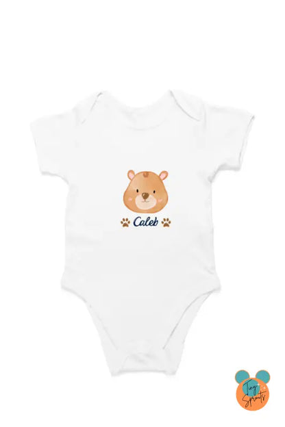 TinySprout’s Adorable Onesie Sets for Babies - Bear caleb - White / 0-5Months - baby clothing set