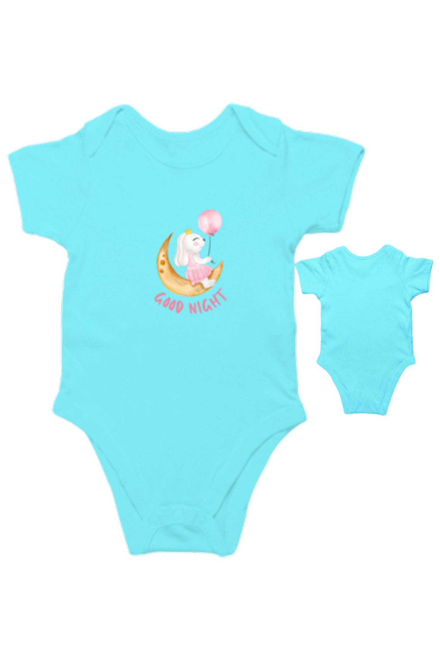 TinySprout’s Adorable Onesie Sets for Babies - Good night Theme - baby clothing set