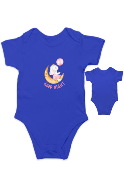 TinySprout’s Adorable Onesie Sets for Babies - Good night Theme - baby clothing set