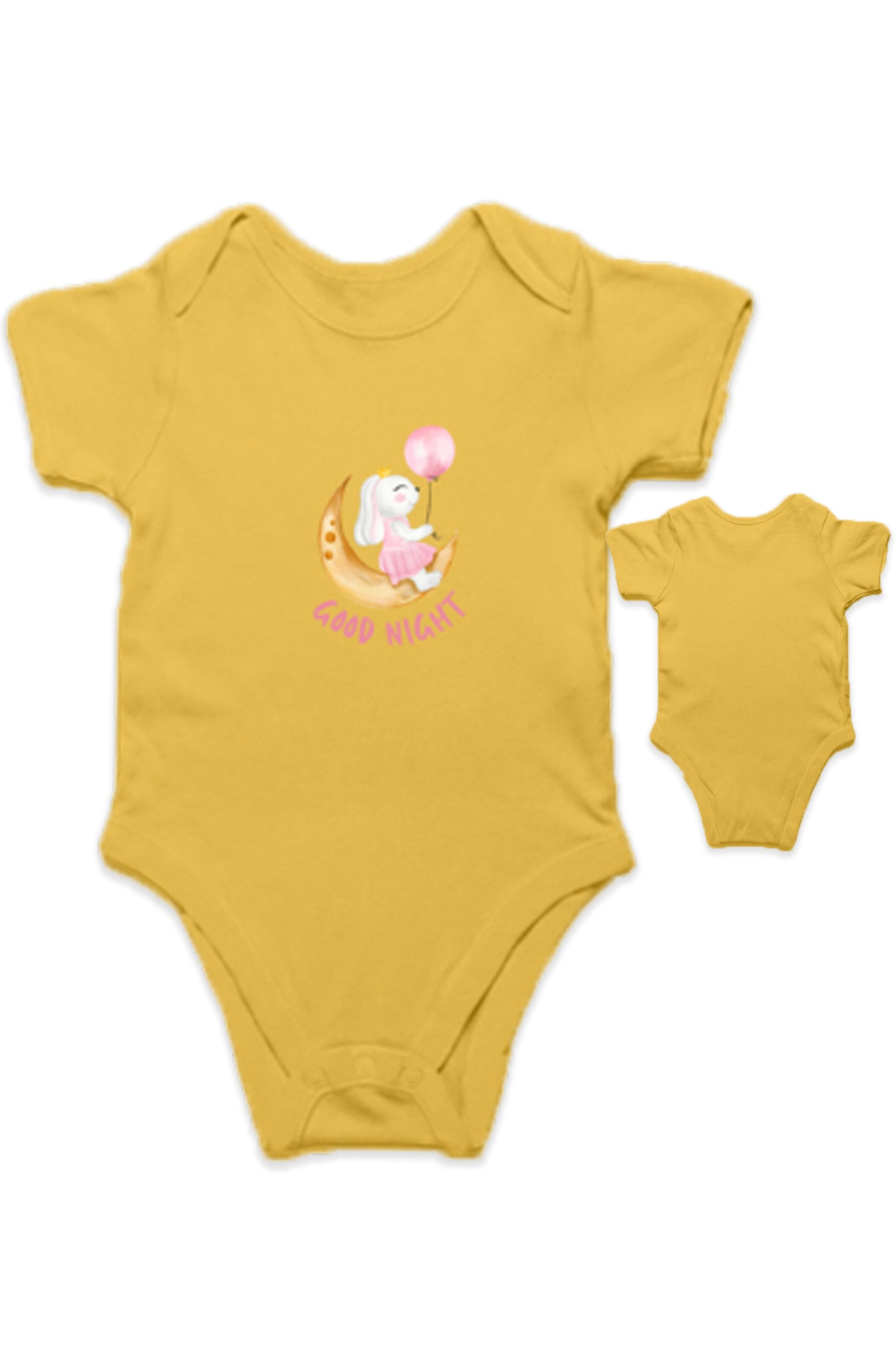 TinySprout’s Adorable Onesie Sets for Babies - Good night Theme - baby clothing set