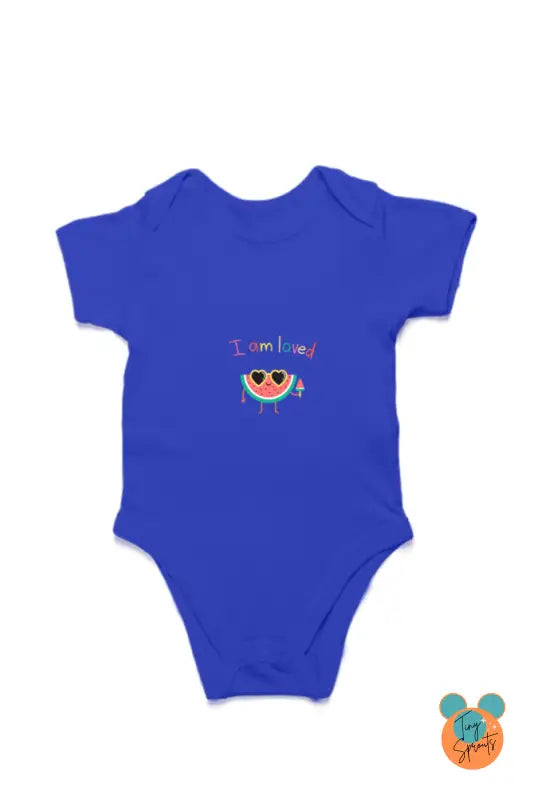 TinySprout’s Adorable Onesie Sets for Babies - IamLoved - Royal Blue / 6-12Months - baby clothing set