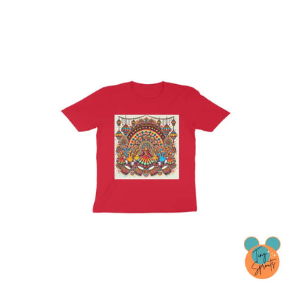 TinySprout’s Festival T-shirt for Toddler - (1,2,3,4,6) - Red / 1 - baby clothing set