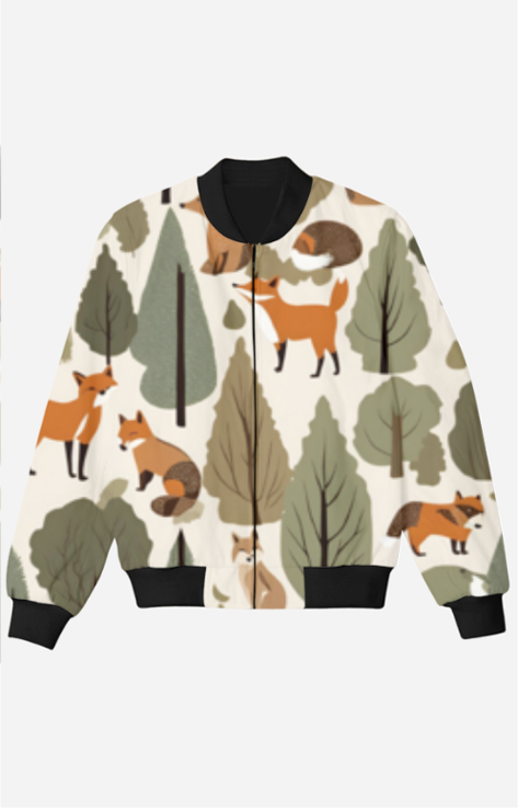 TinySprout’s Jackets for Kids - JungleFox Theme - all kids jackets