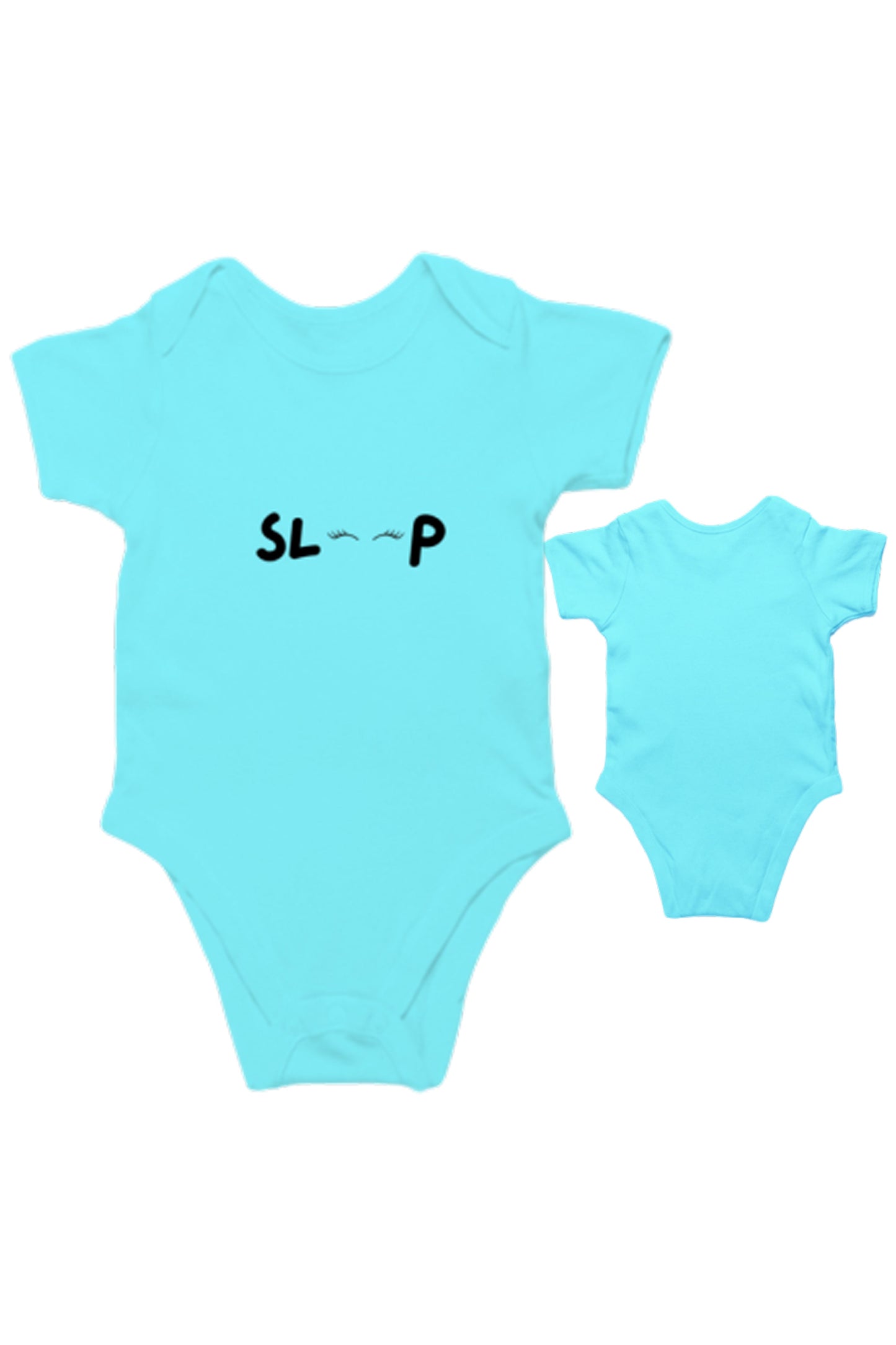 TinySprout’s Sleep Onesie for Babies - Sky Blue - baby clothing set