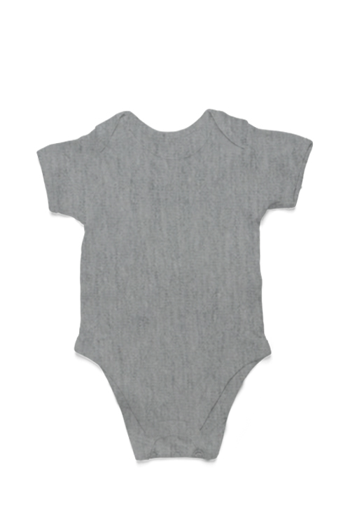 TinySprout’s Toddler Onesie (Personalisation) – Create Your Own! - Grey Melange / 0-5Months - baby clothing set