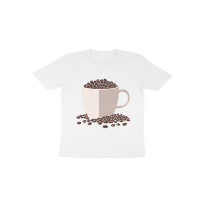 Tinysprouts Toddler T-shirt - Coffee Love - White / 1