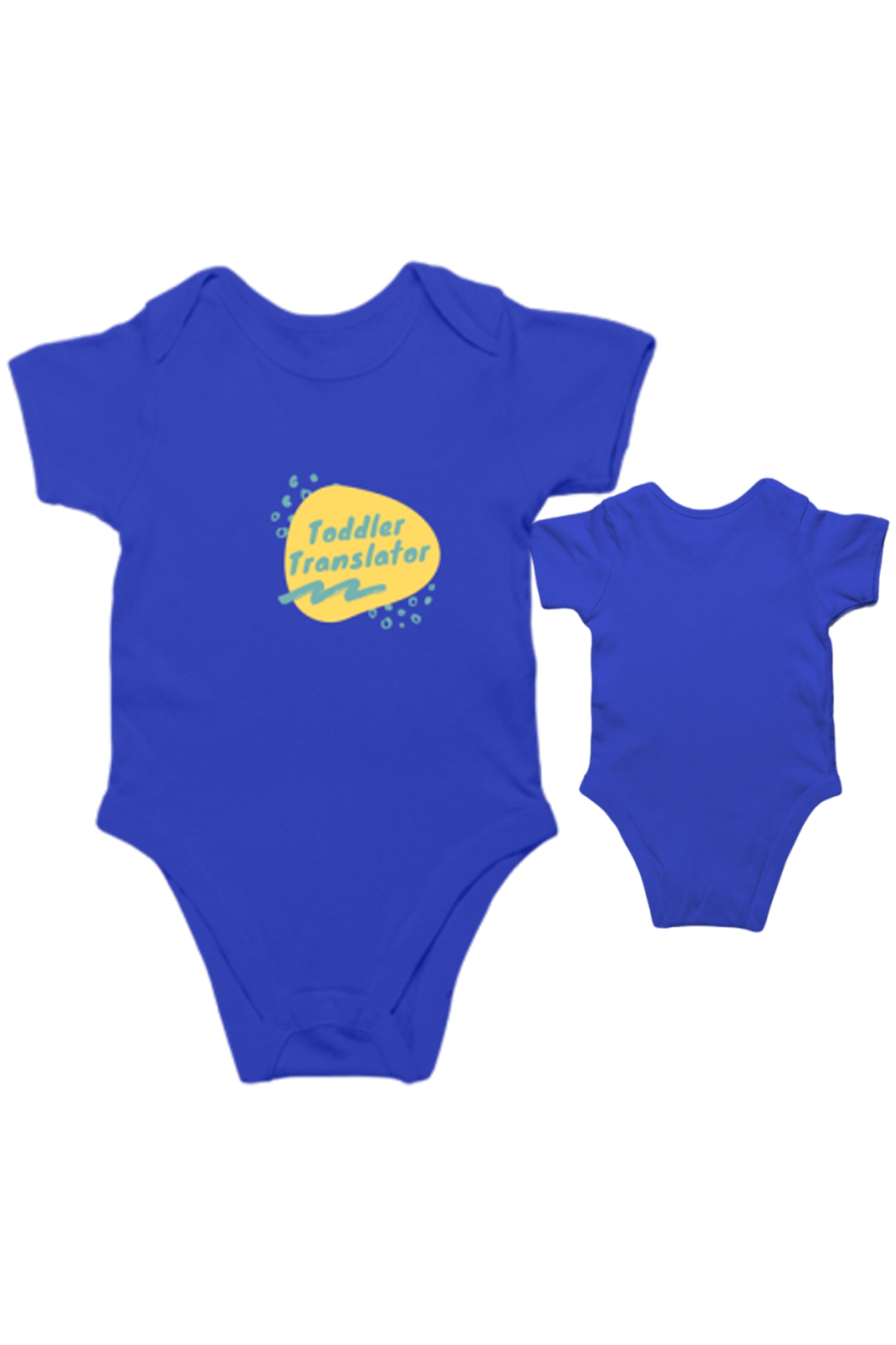 TinySprout’s Vibrant Onesie for Babies - Toddler Translator - baby clothing set