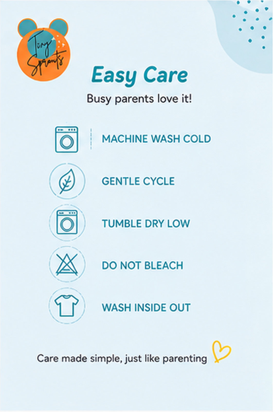 Toddler Translator baby onesie detail 7