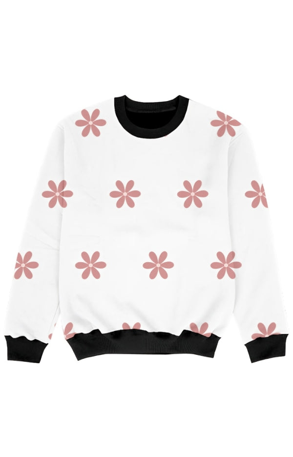 TinySprout's Sweatshirts for Kids - Flower Theme