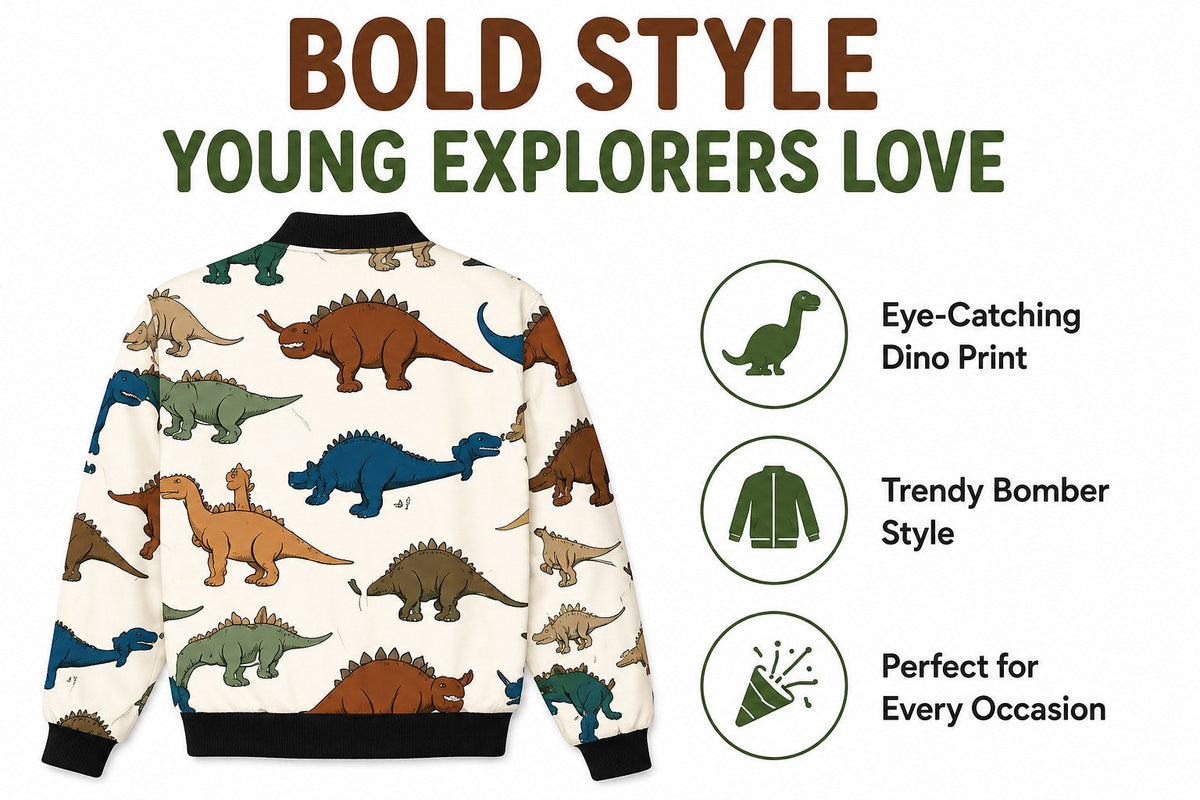 Dino Bomber Jacket – fit and comfort
