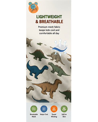 Tiny Sprouts Dino Kids AOP Sports Set - detail 4 of 8
