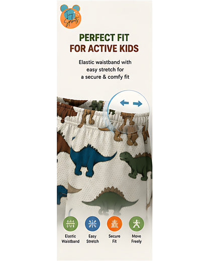 Tiny Sprouts Dino Kids AOP Sports Set - detail 6 of 8