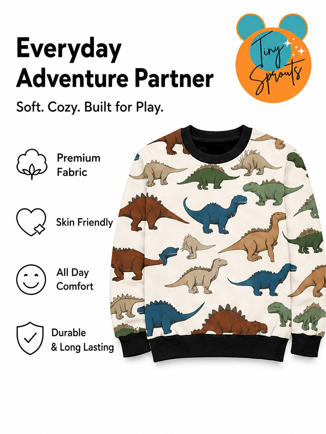 Dino Sweatshirt – lifestyle