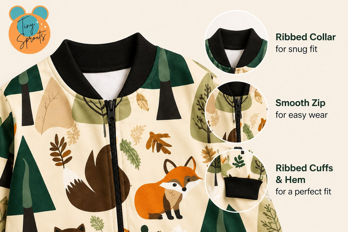 Forest Bomber Jacket – styling
