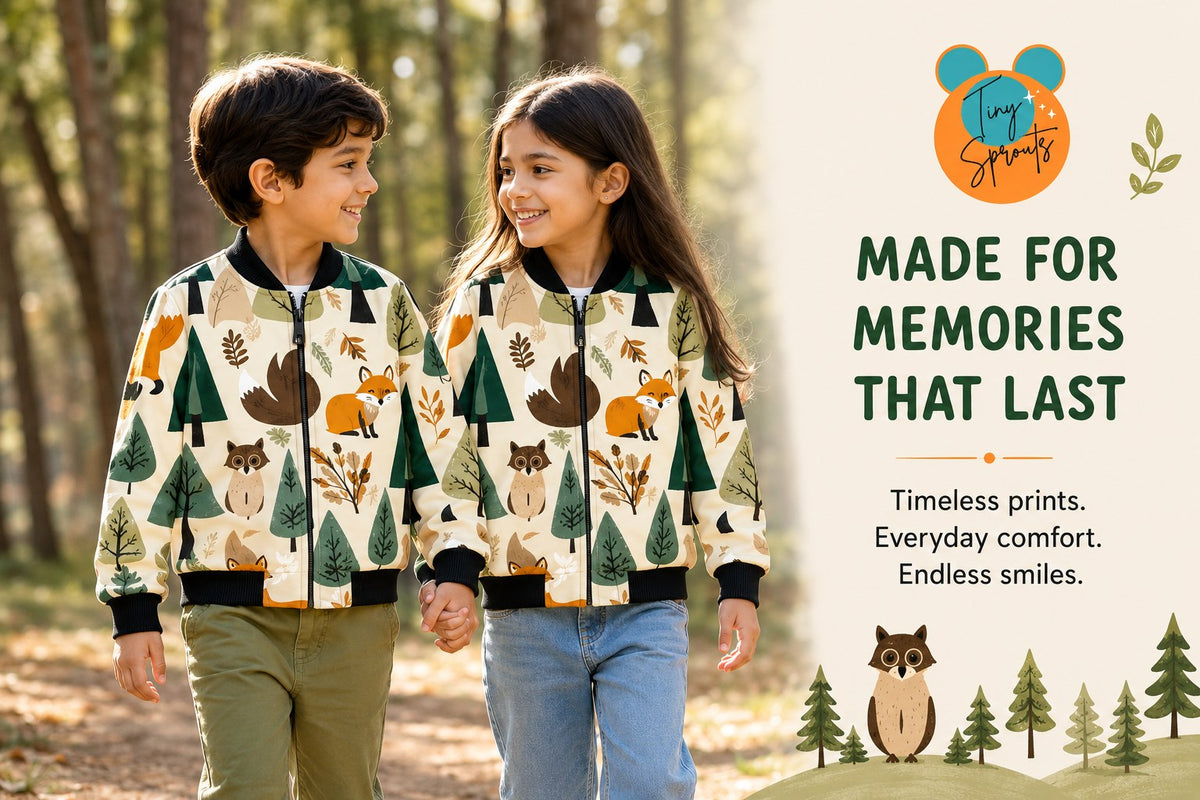 Forest Bomber Jacket – size guide
