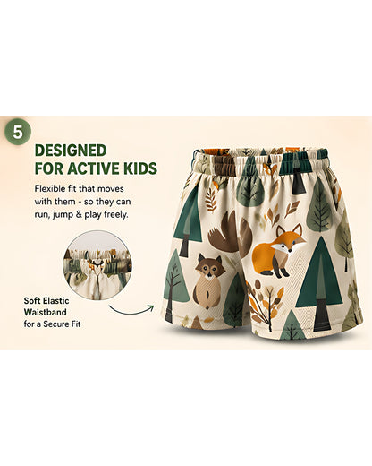 Tiny Sprouts Forest Kids AOP Sports Set - detail 5 of 7