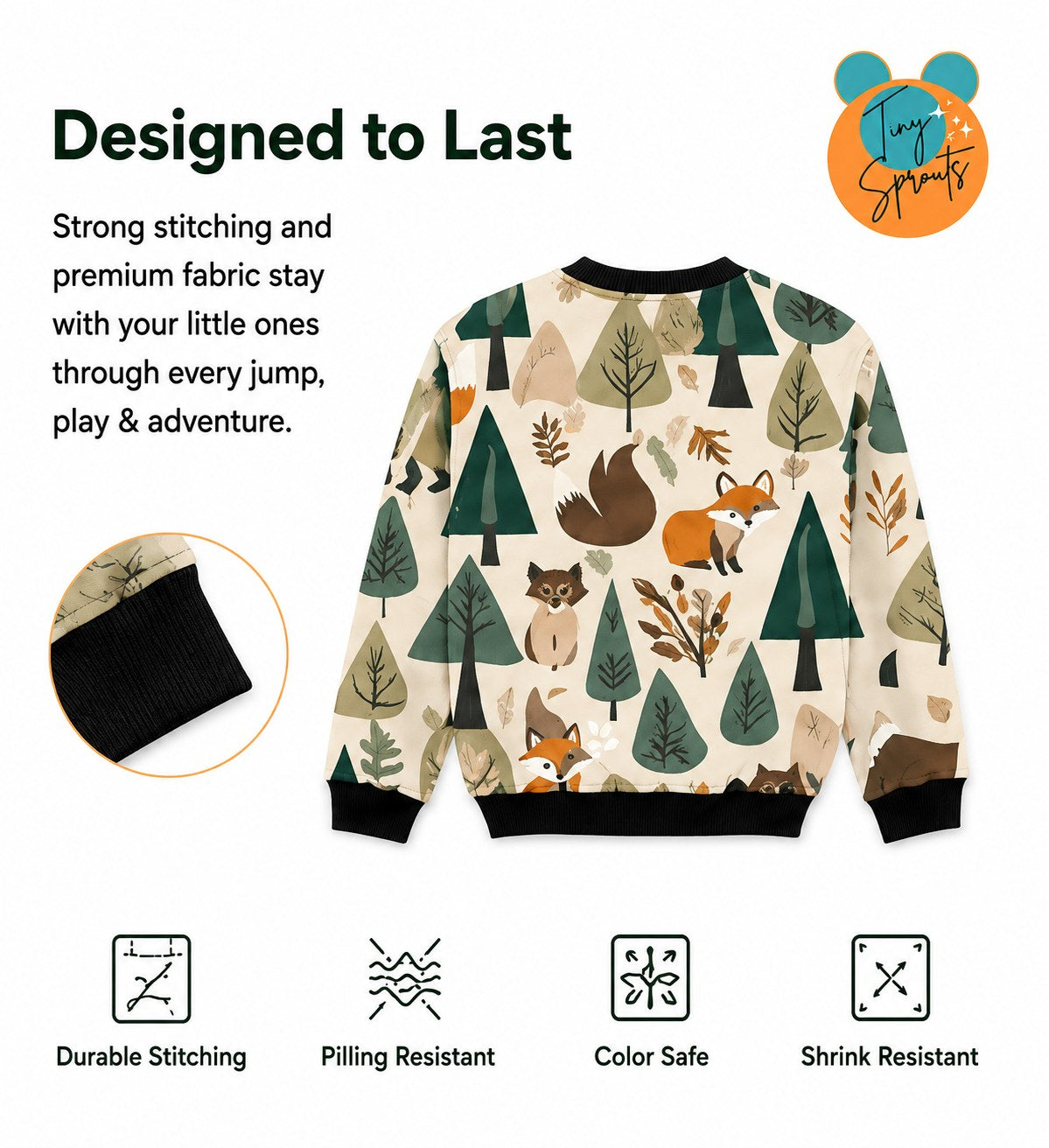 Forest Sweatshirt – fit and comfort