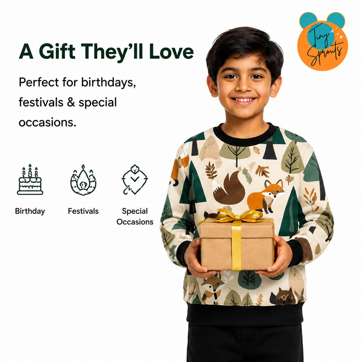 Forest Sweatshirt – size guide