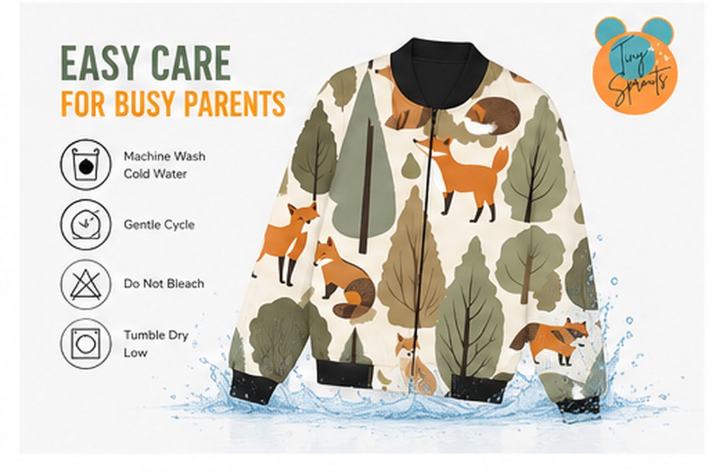 Jungle Fox Bomber Jacket – styling
