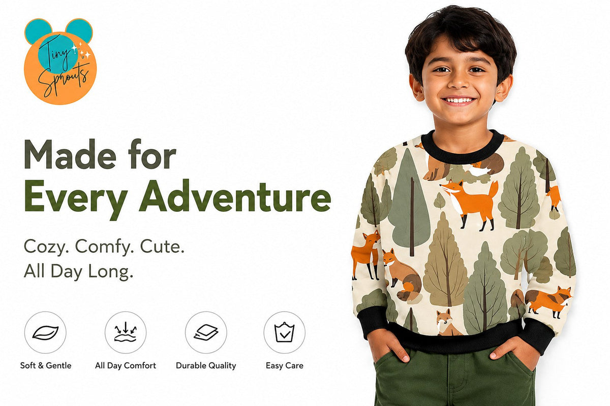 Jungle Fox Sweatshirt – lifestyle