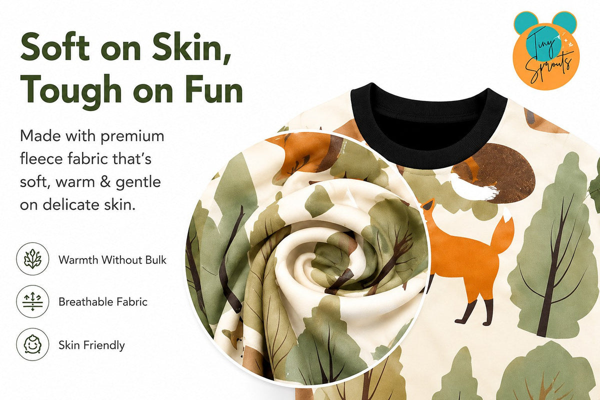 Jungle Fox Sweatshirt – fit and comfort