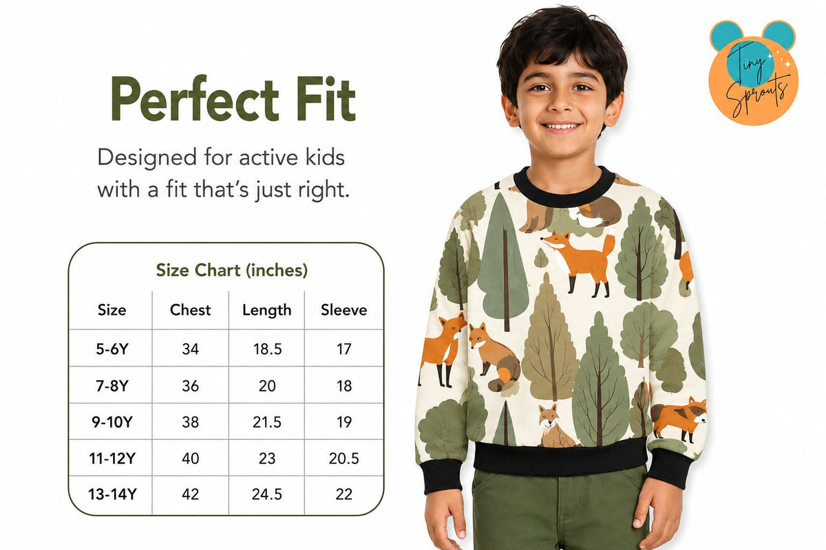 Jungle Fox Sweatshirt – styling