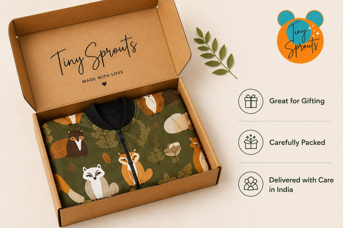 Jungle Leaf Bomber Jacket – brand story