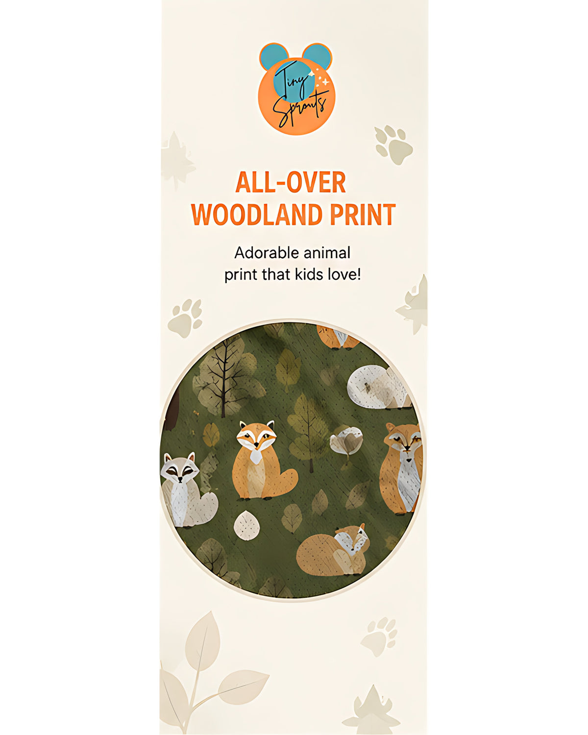 Tiny Sprouts Jungle Leaf Kids AOP Sports Set - detail 3 of 8