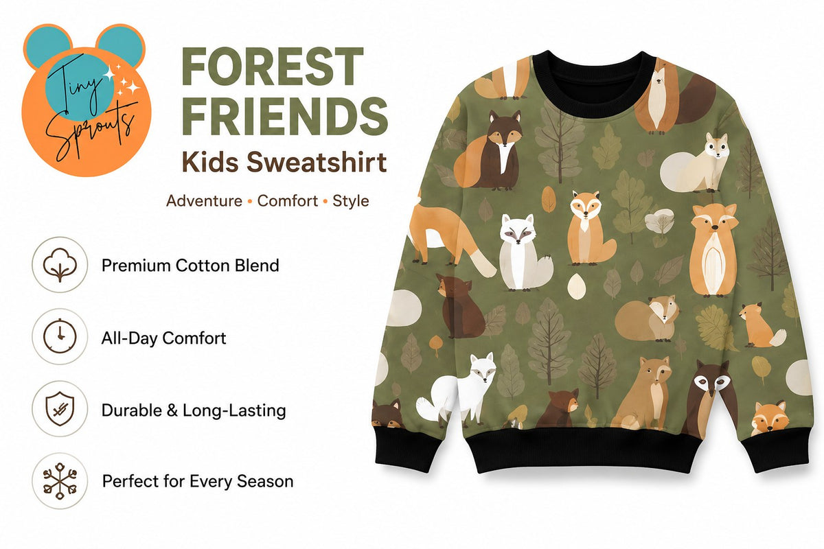 Jungle Leaf Sweatshirt – lifestyle