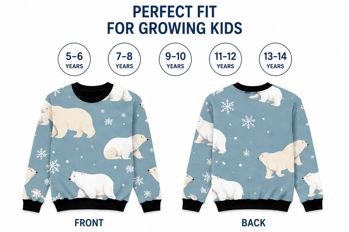 Snow Bear Sweatshirt – fit and comfort